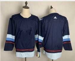 Youth Seattle Kraken Blank Navy Blue Stitched Adidas NHL Jersey->baltimore ravens->NFL Jersey